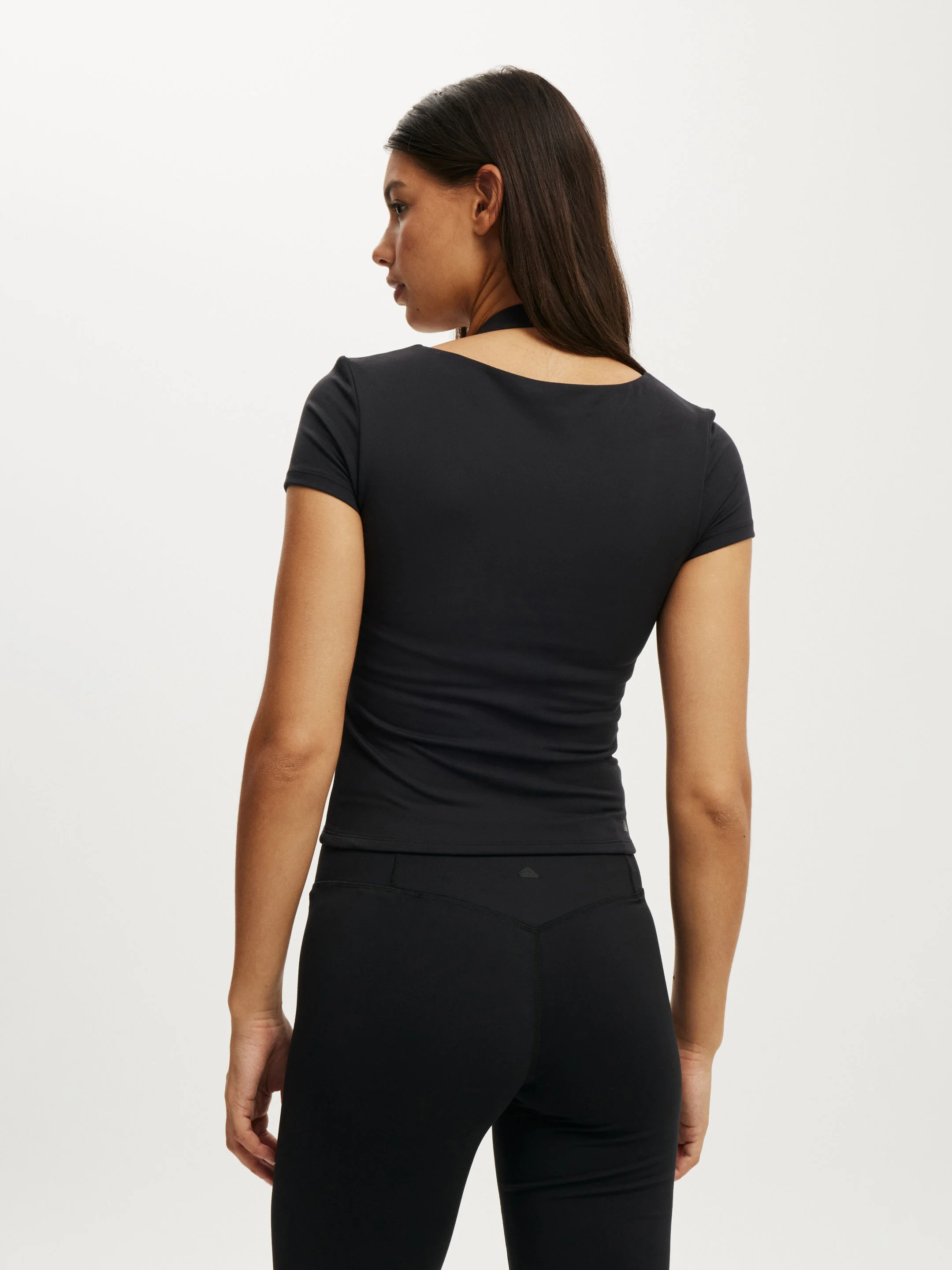 COTTON ON BODY Áo Thun Ngắn Tay Nữ - Ultra Soft Square Fitted Tsh