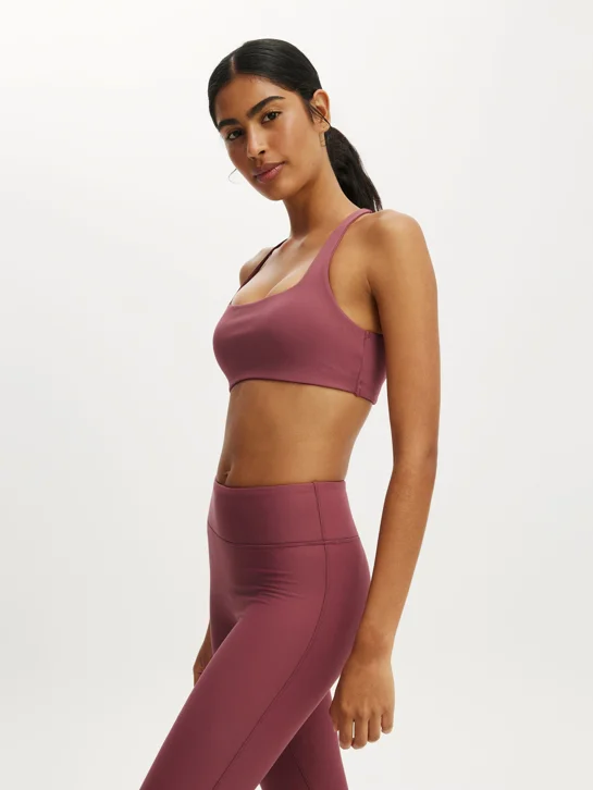 COTTON ON BODY Áo Thể Thao Nữ - Ultra Move Cross Back Crop