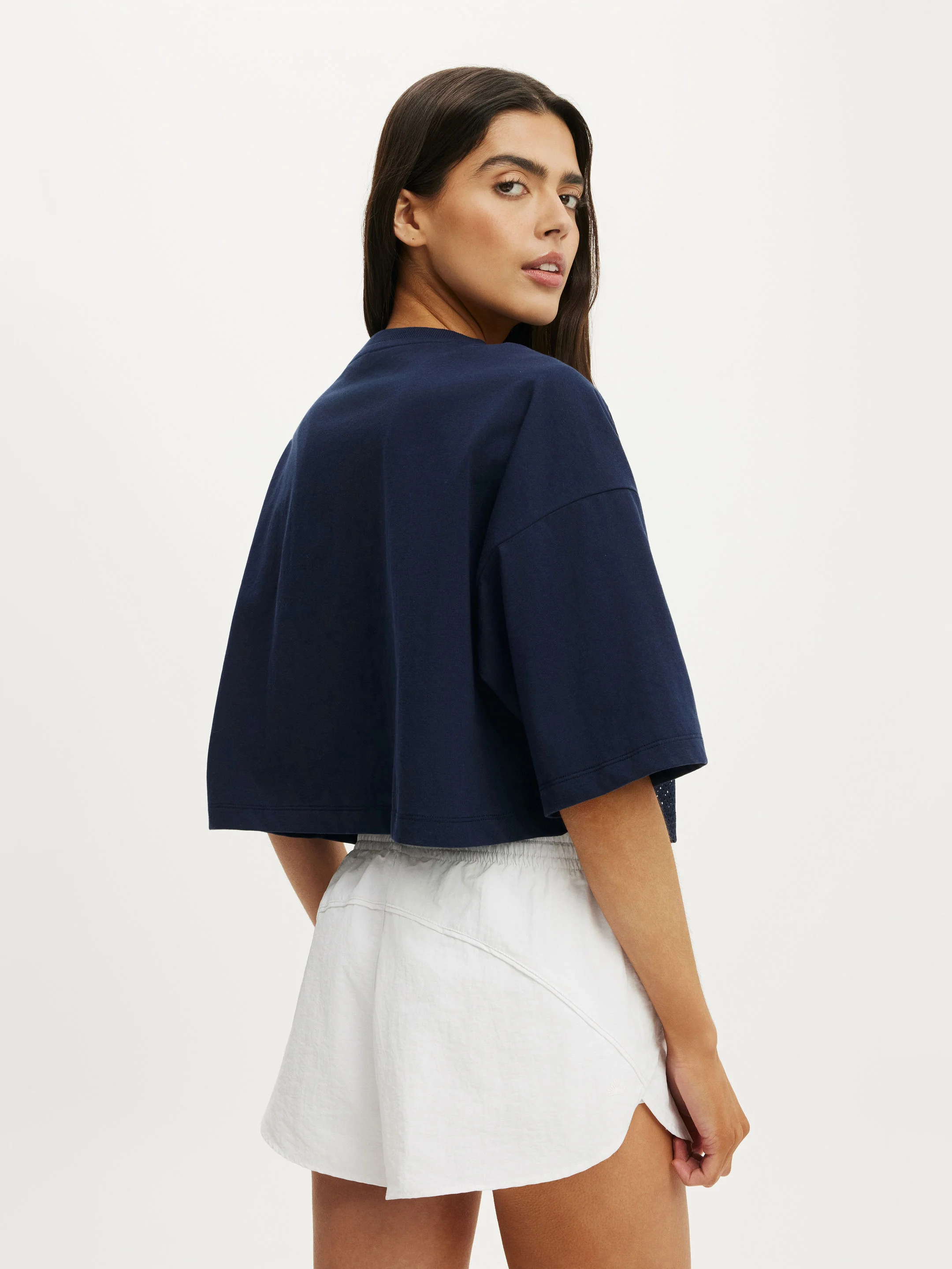 COTTON ON BODY Áo Thun Có Họa Tiết Nữ - Active Mesh Cropped Graphic