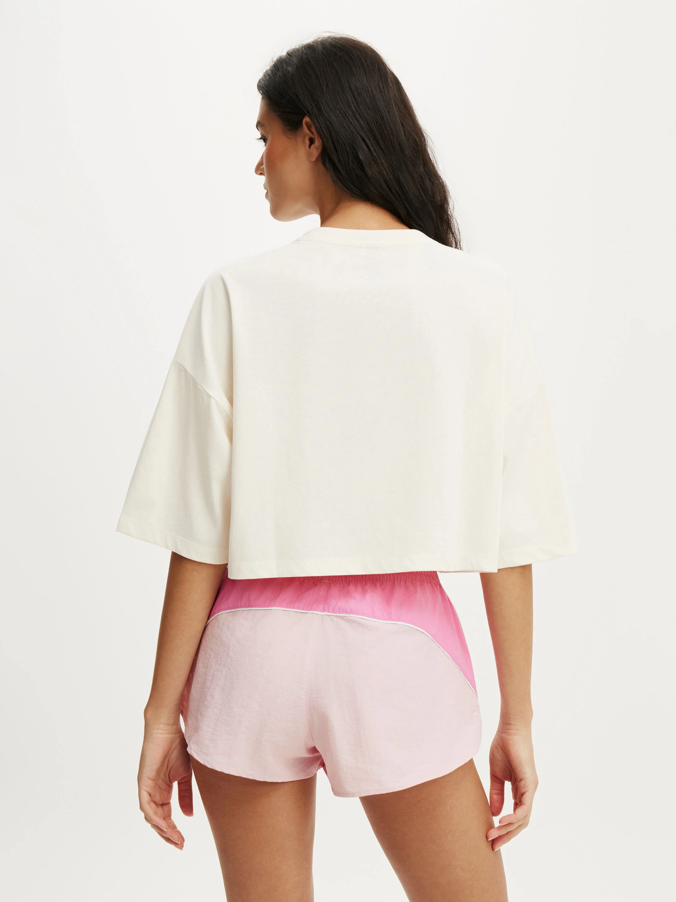 COTTON ON BODY Áo Thun Có Họa Tiết Nữ - Active Mesh Cropped Graphic