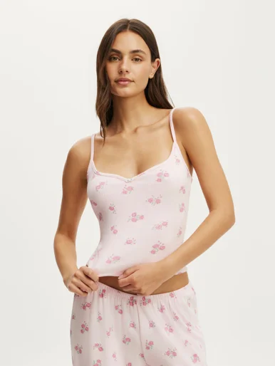 COTTON ON BODY Áo Hai Dây Nữ - Dreamy Soft Pointelle Cami