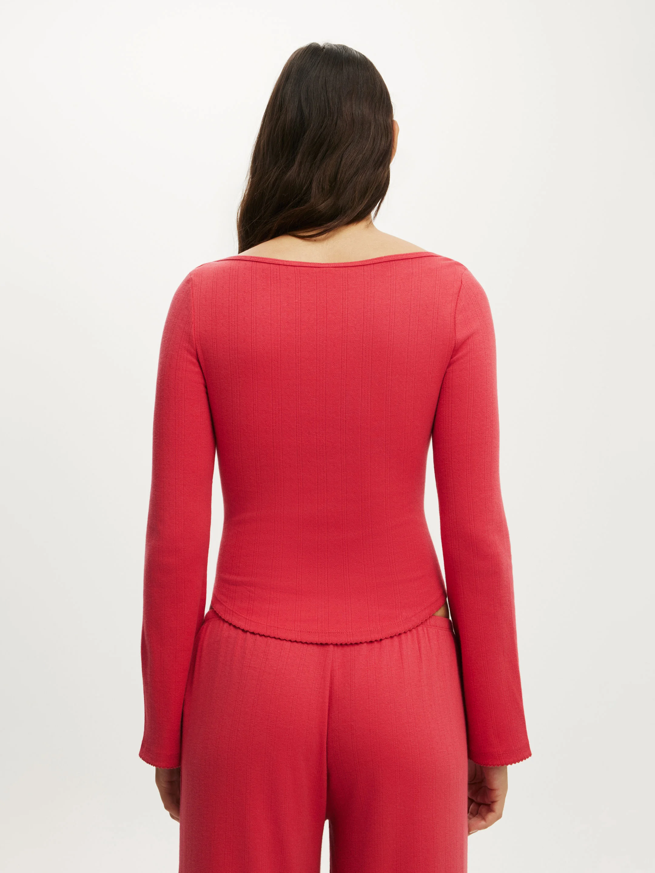 COTTON ON BODY Áo Thun Dài Tay Nữ - Dreamy Soft Boat Neck L/S Top
