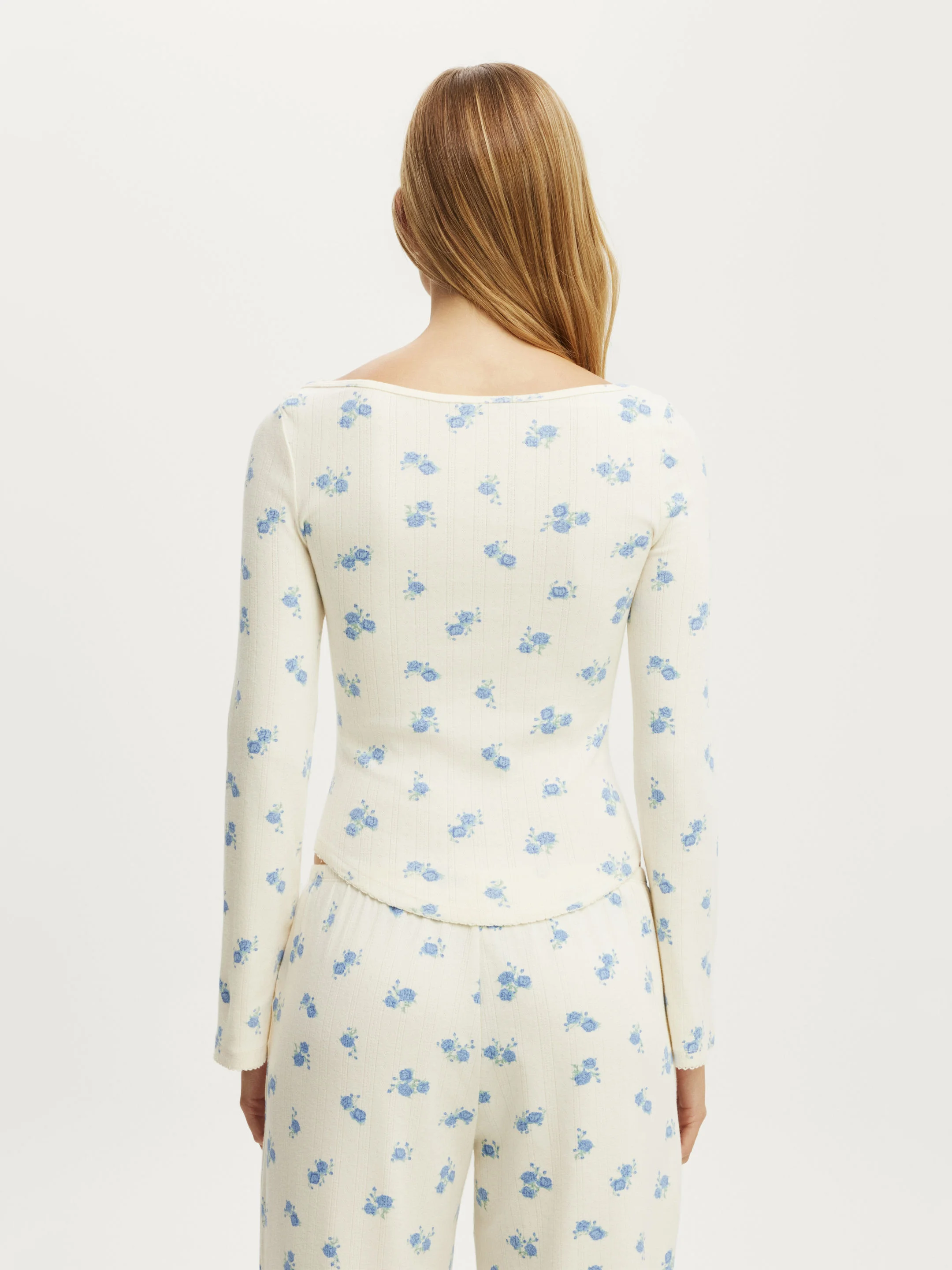 COTTON ON BODY Áo Thun Dài Tay Nữ - Dreamy Soft Boat Neck L/S Top