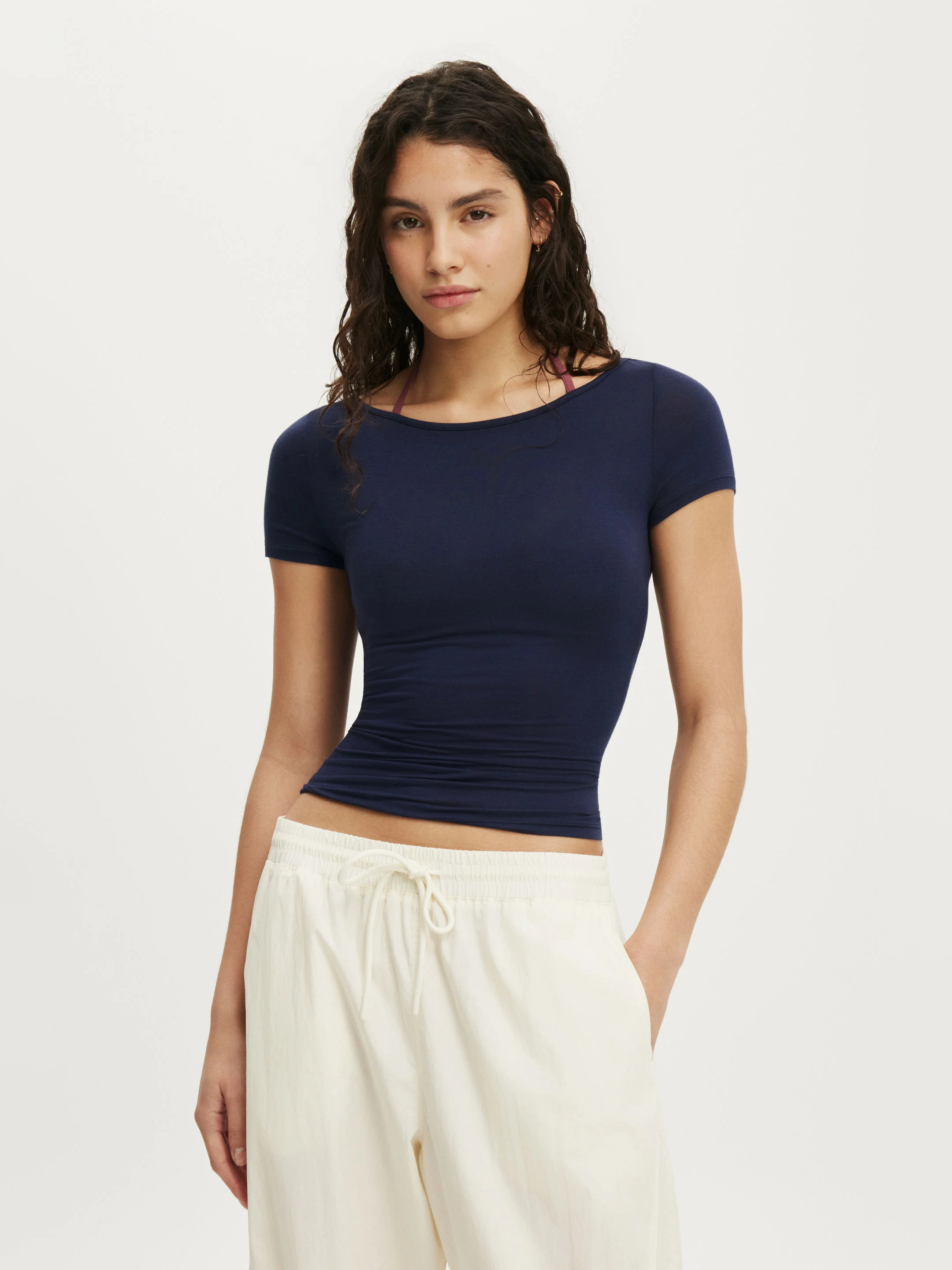 COTTON ON BODY Áo Thun Ngắn Tay Nữ - Active Sheer Tshirt