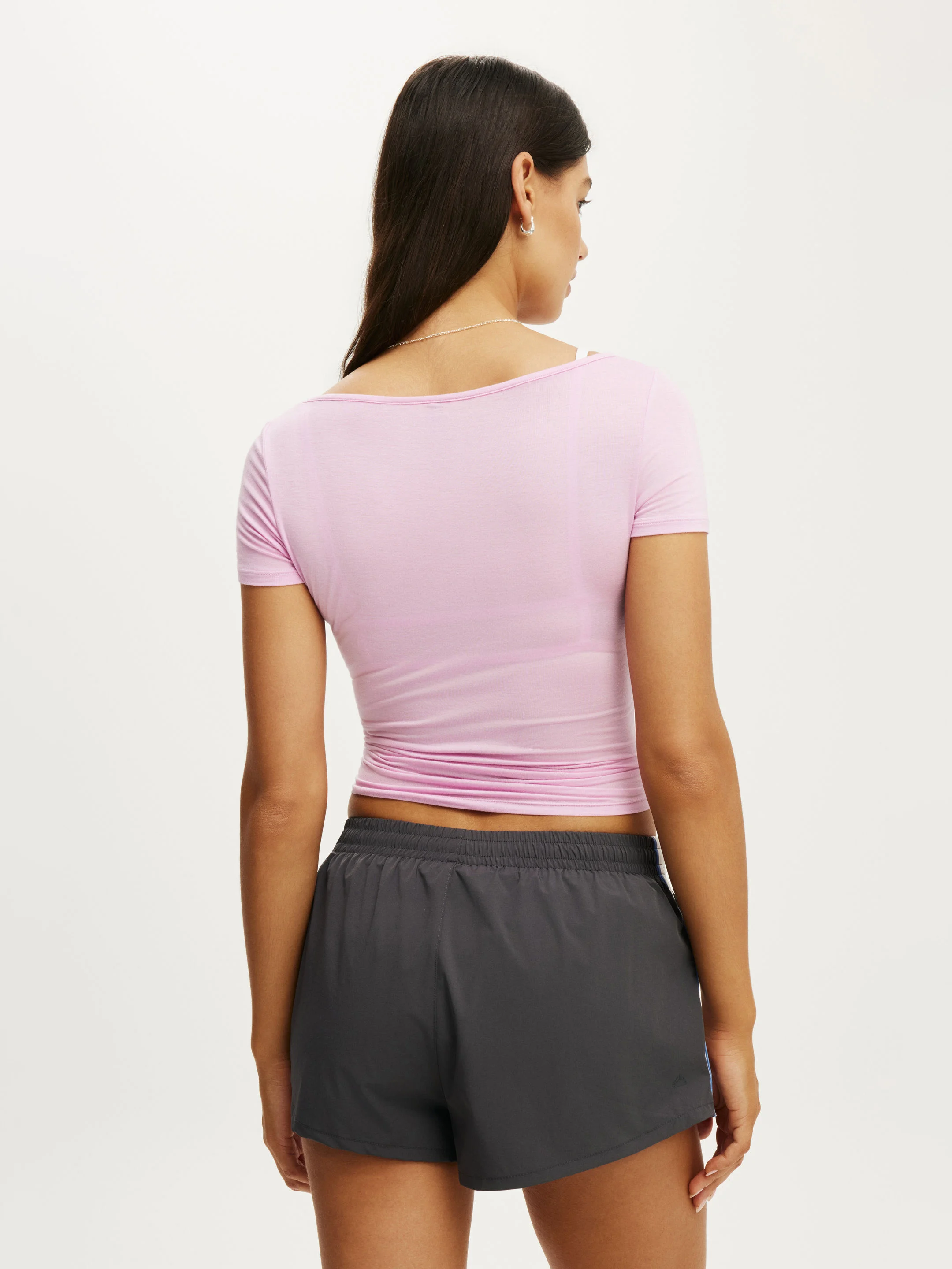 COTTON ON BODY Áo Thun Ngắn Tay Nữ - Active Sheer Tshirt