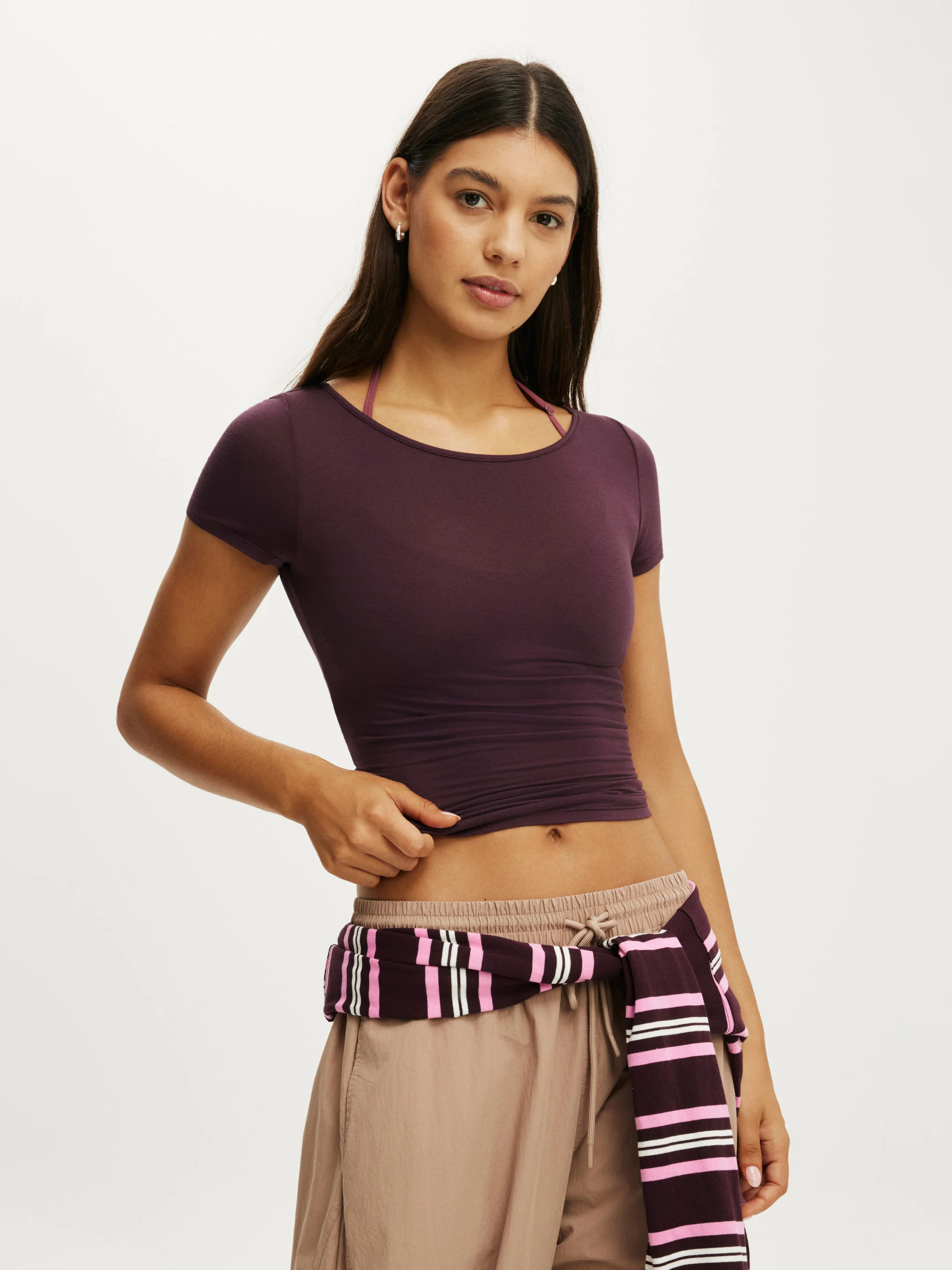 COTTON ON BODY Áo Thun Ngắn Tay Nữ - Active Sheer Tshirt