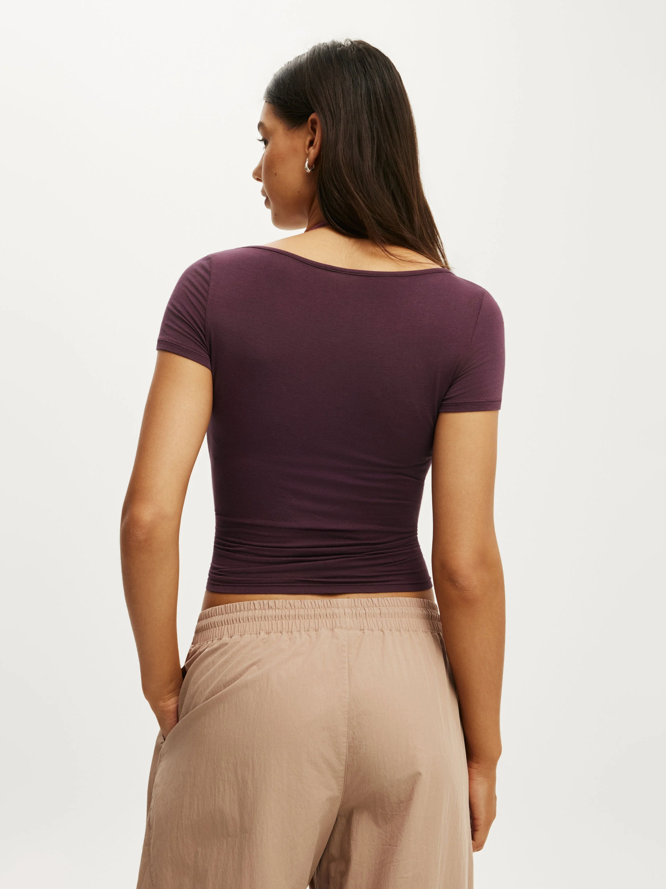 COTTON ON BODY Áo Thun Ngắn Tay Nữ - Active Sheer Tshirt