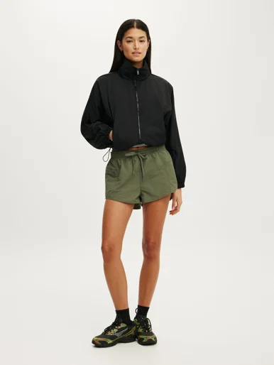 COTTON ON BODY Áo Khoác Dài Tay Nữ - Active Cropped Contrast Anorak