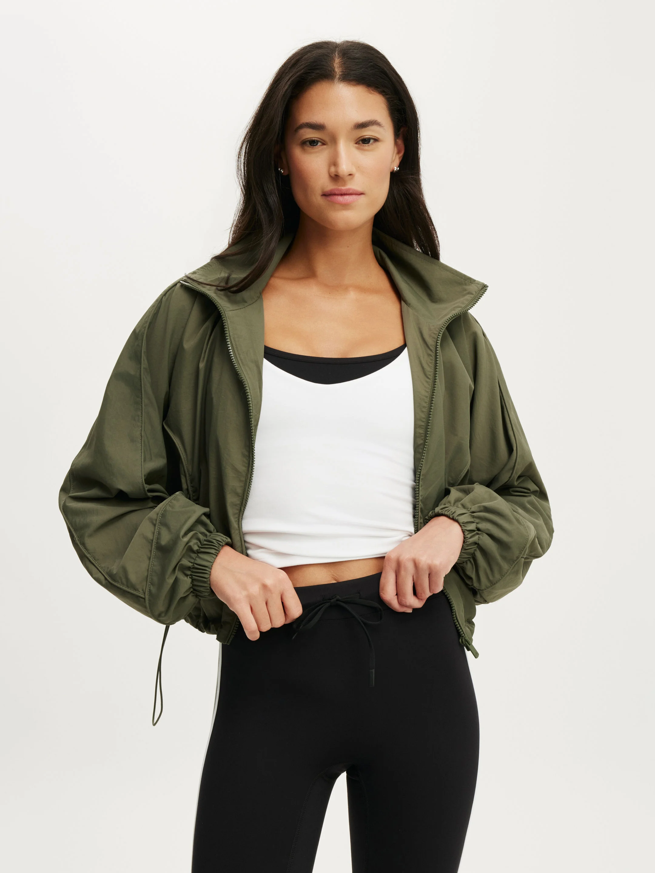 COTTON ON BODY Áo Khoác Dài Tay Nữ - Active Cropped Contrast Anorak