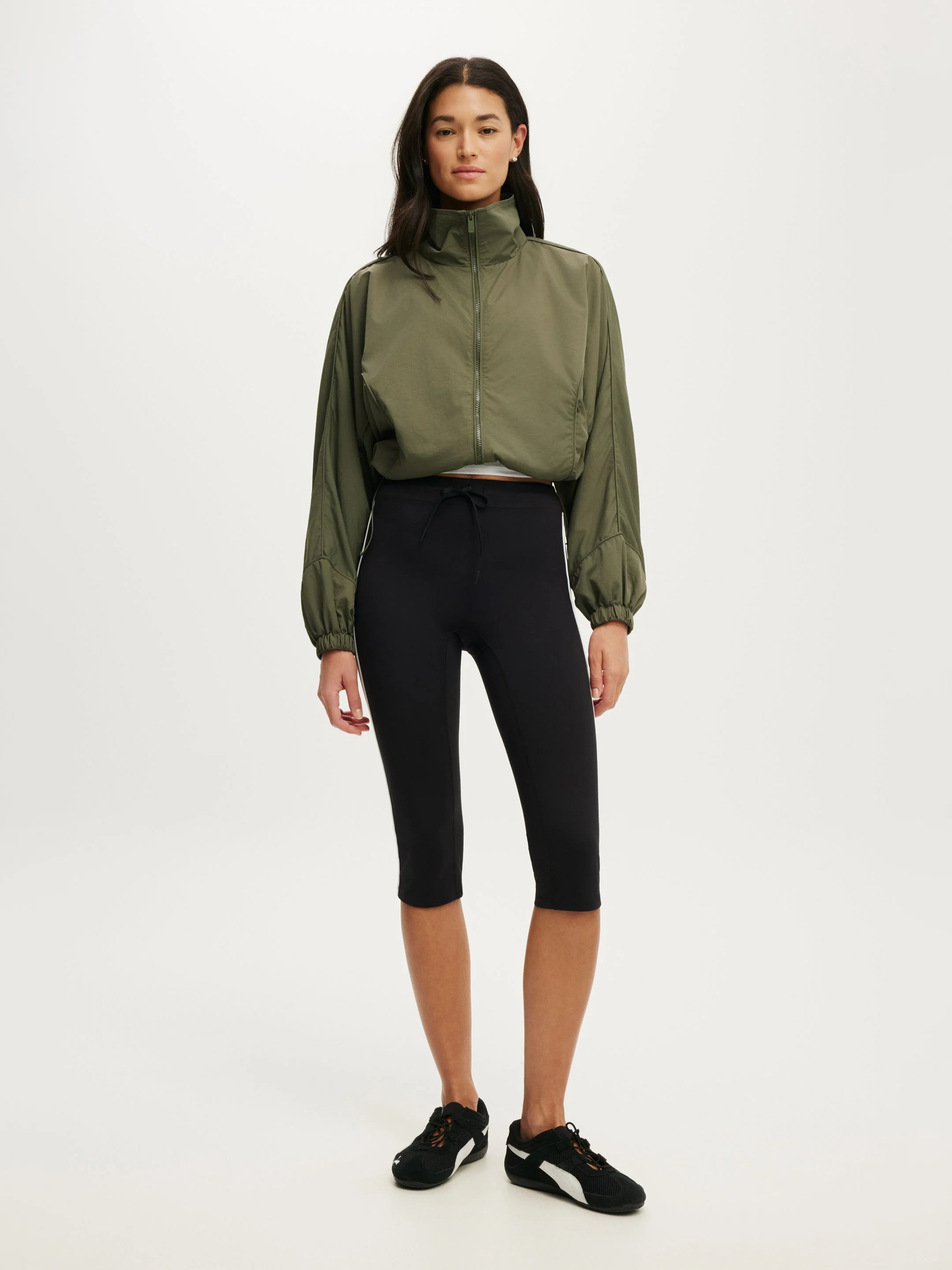 COTTON ON BODY Áo Khoác Dài Tay Nữ - Active Cropped Contrast Anorak