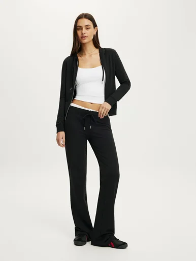 COTTON ON BODY Quần Thun Dài Nữ - Sculpt Flee Bootleg Sweatpant