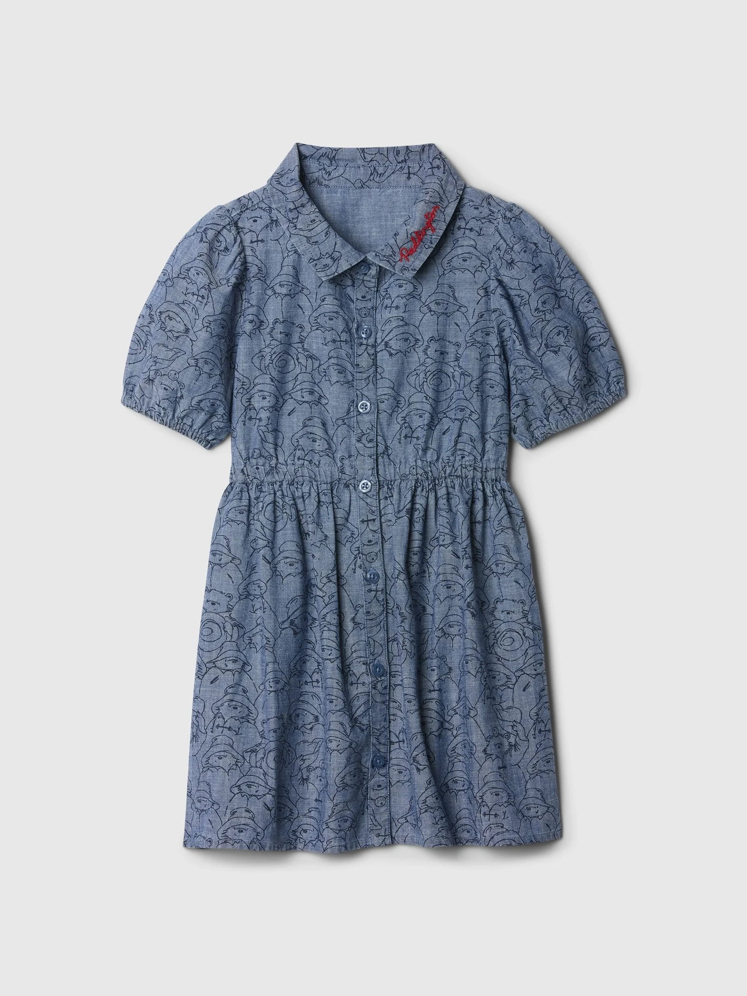 GAP Đầm Vải Em Bé Gái Toddler