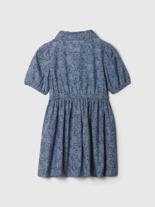 GAP Đầm Vải Em Bé Gái Toddler