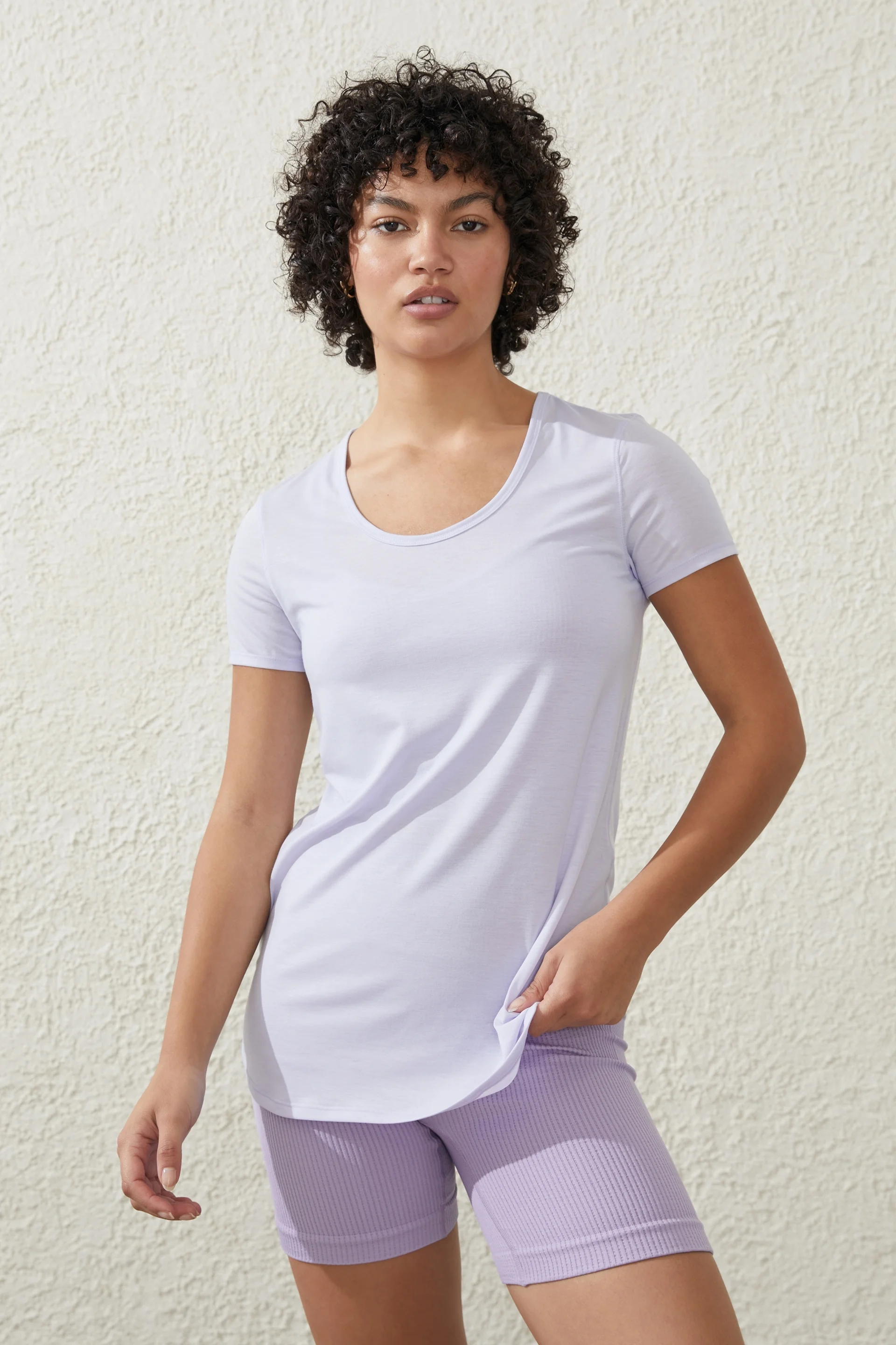 COTTON:ON BODY Áo Thun Ngắn Tay Nữ-Gym T Shirt