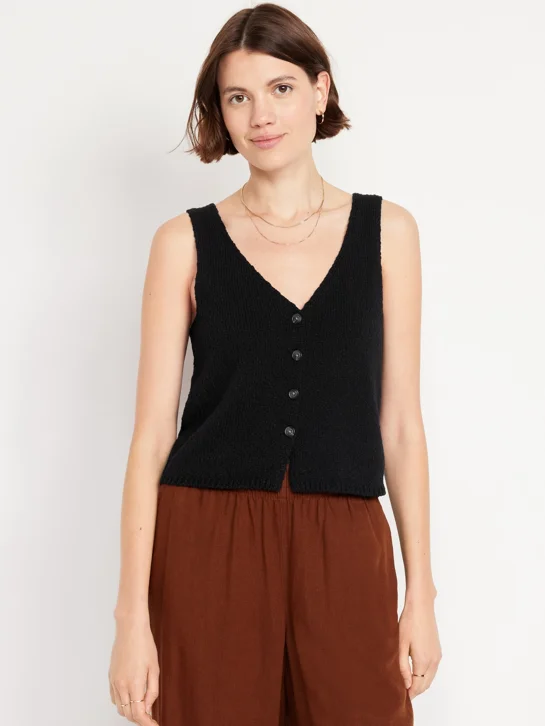 OLD NAVY Áo Len Không Tay Nữ