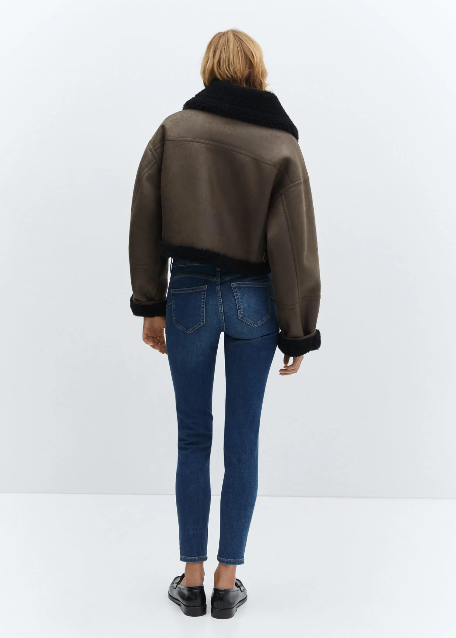 MANGO Quần Jeans Nữ Pushup