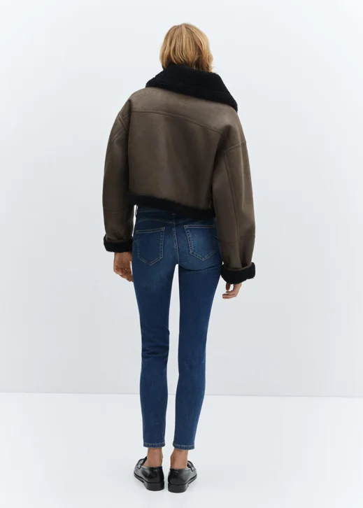 MANGO Quần Jeans Nữ Pushup