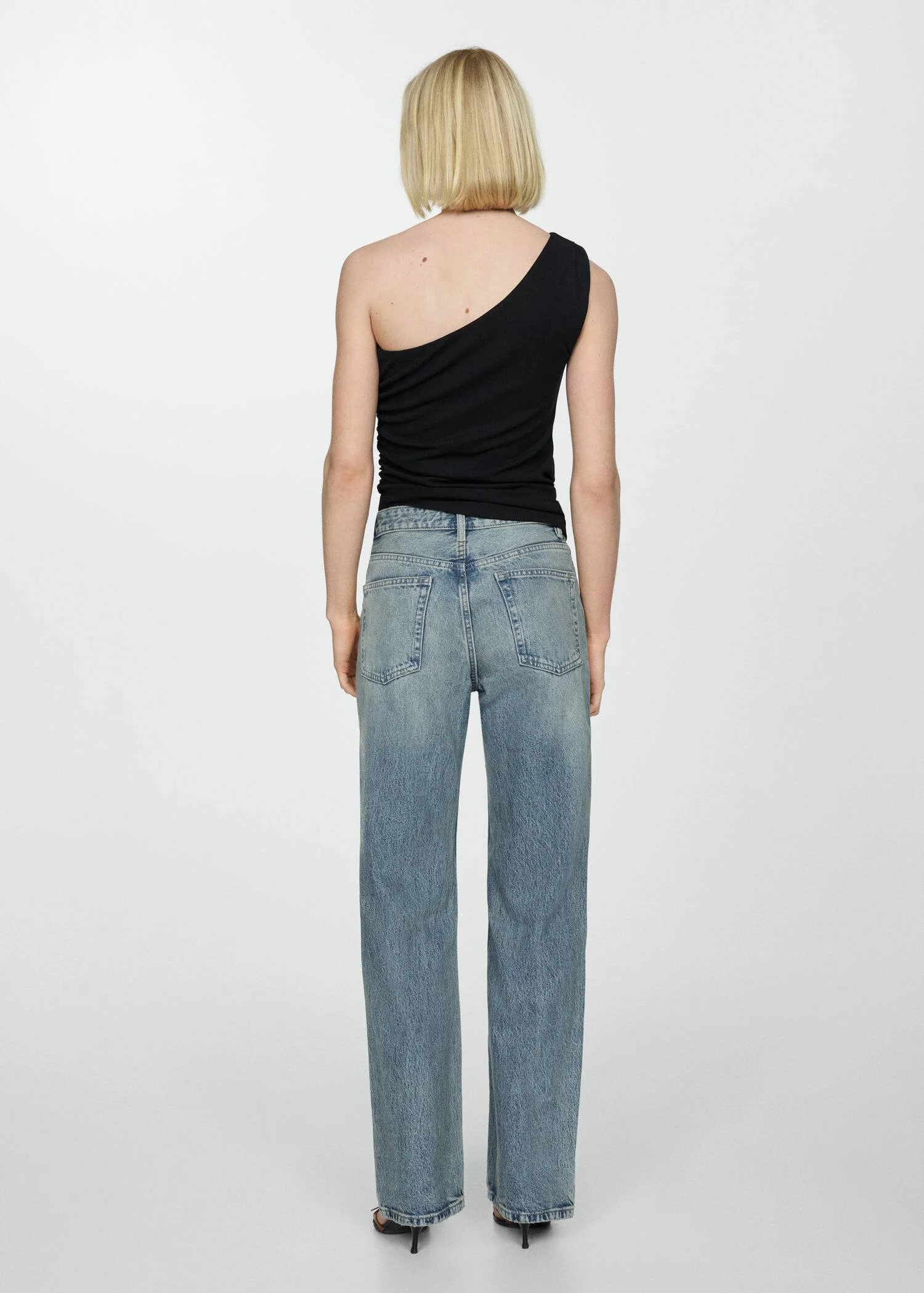 MANGO Quần Jeans Nữ Miami