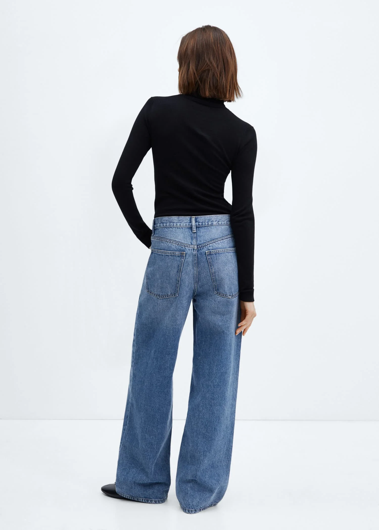 MANGO Quần Jeans Nữ Massy