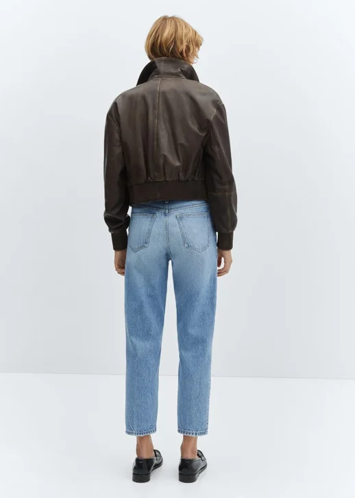 MANGO Quần Jeans Nữ Mom2000