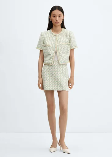 MANGO Chân Váy Nữ Sally