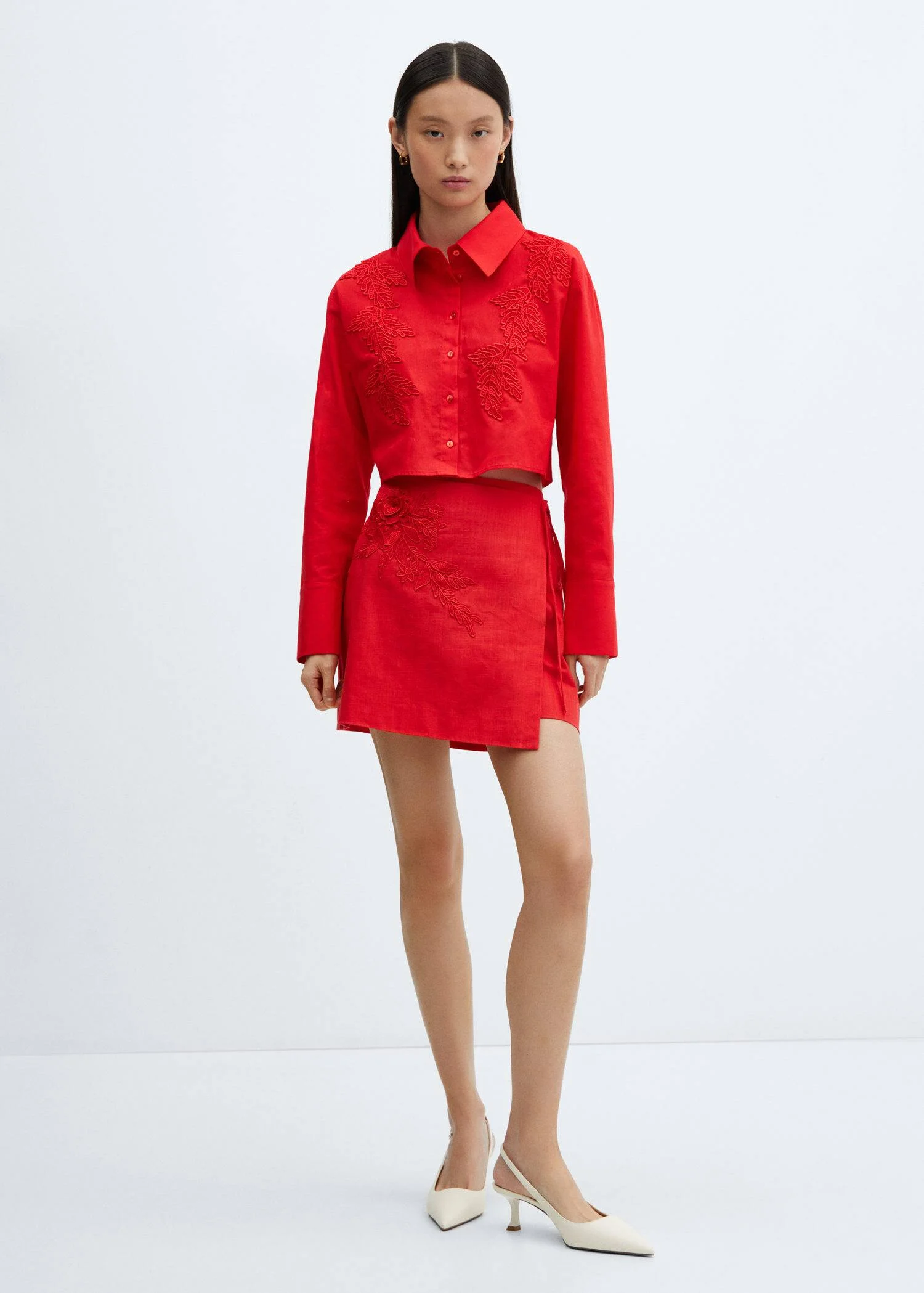 MANGO Chân Váy Nữ Ariel