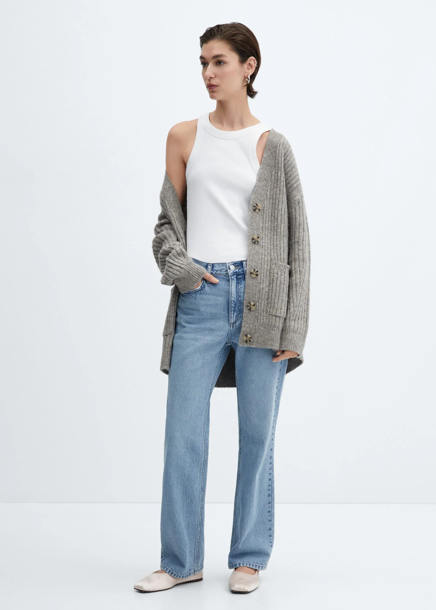 MANGO Quần Jeans Nữ Matilda