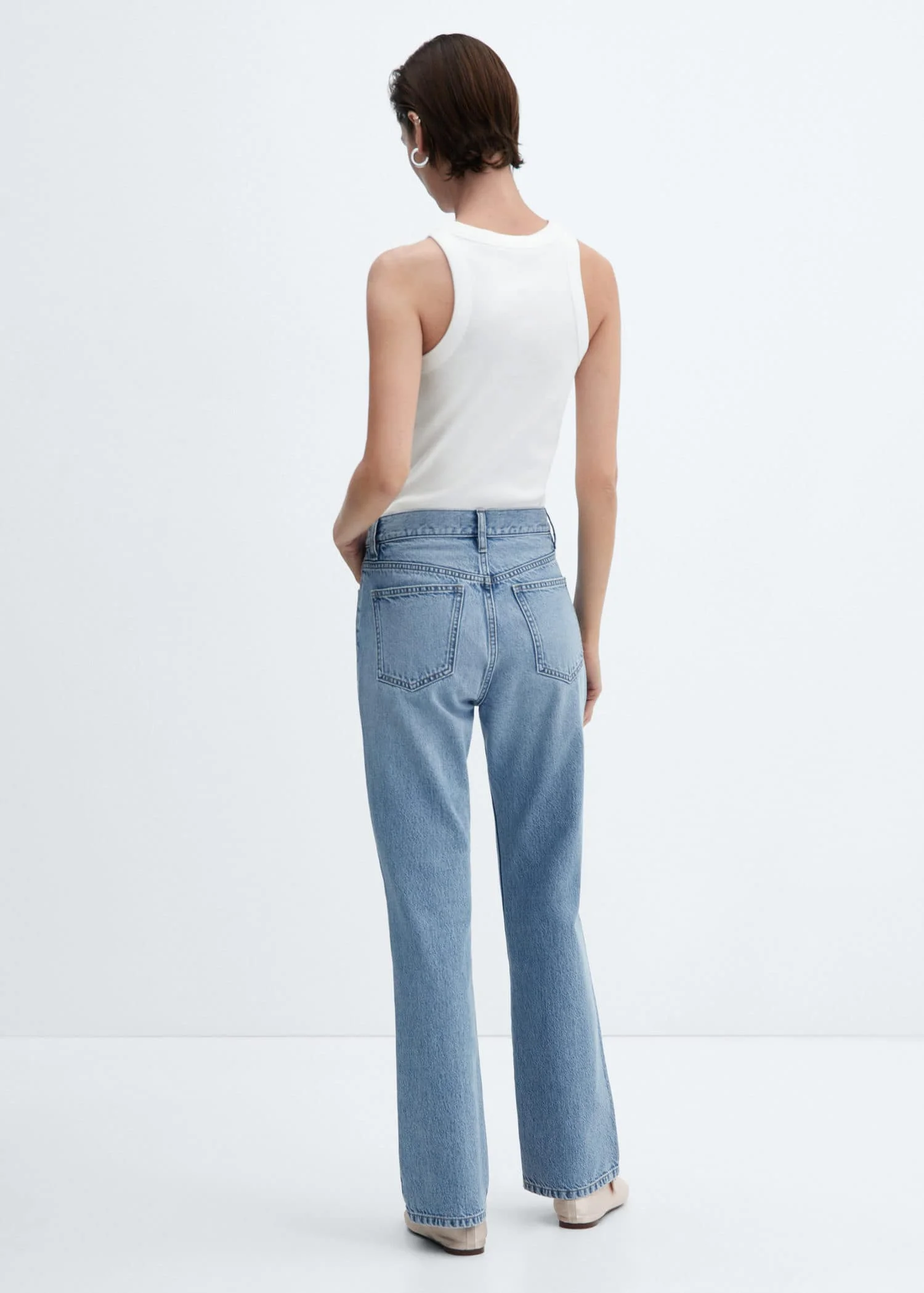 MANGO Quần Jeans Nữ Matilda