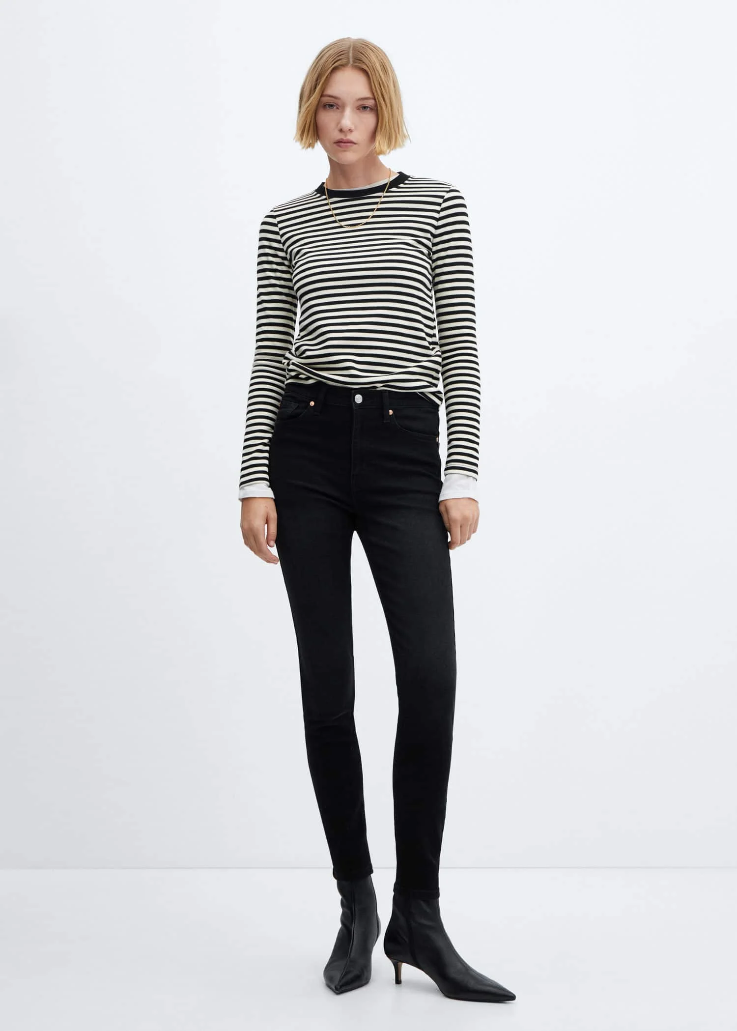 MANGO Quần Jeans Nữ Abby