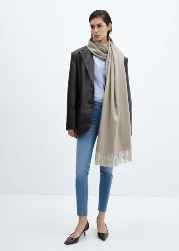 MANGO Quần Jeans Nữ Isa