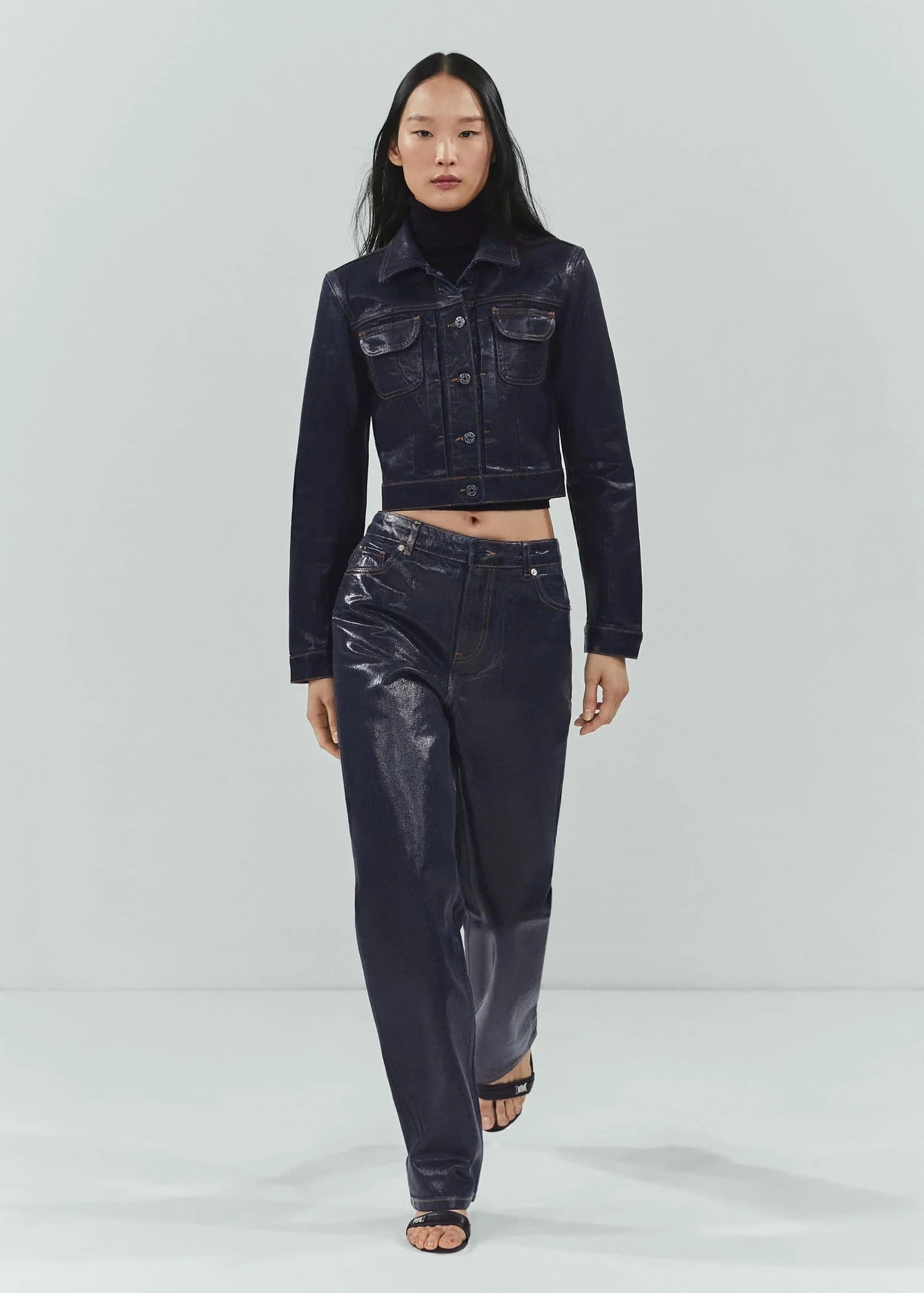 MANGO Quần Jeans Nữ Elea