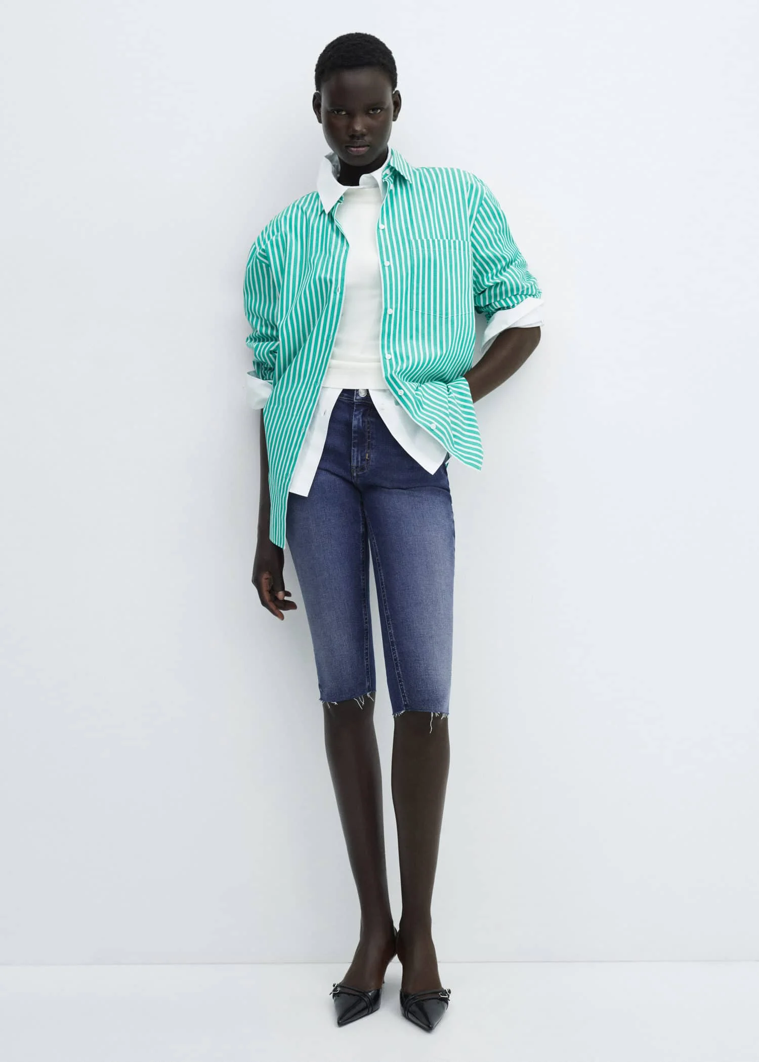 MANGO Quần Jeans Nữ Celia