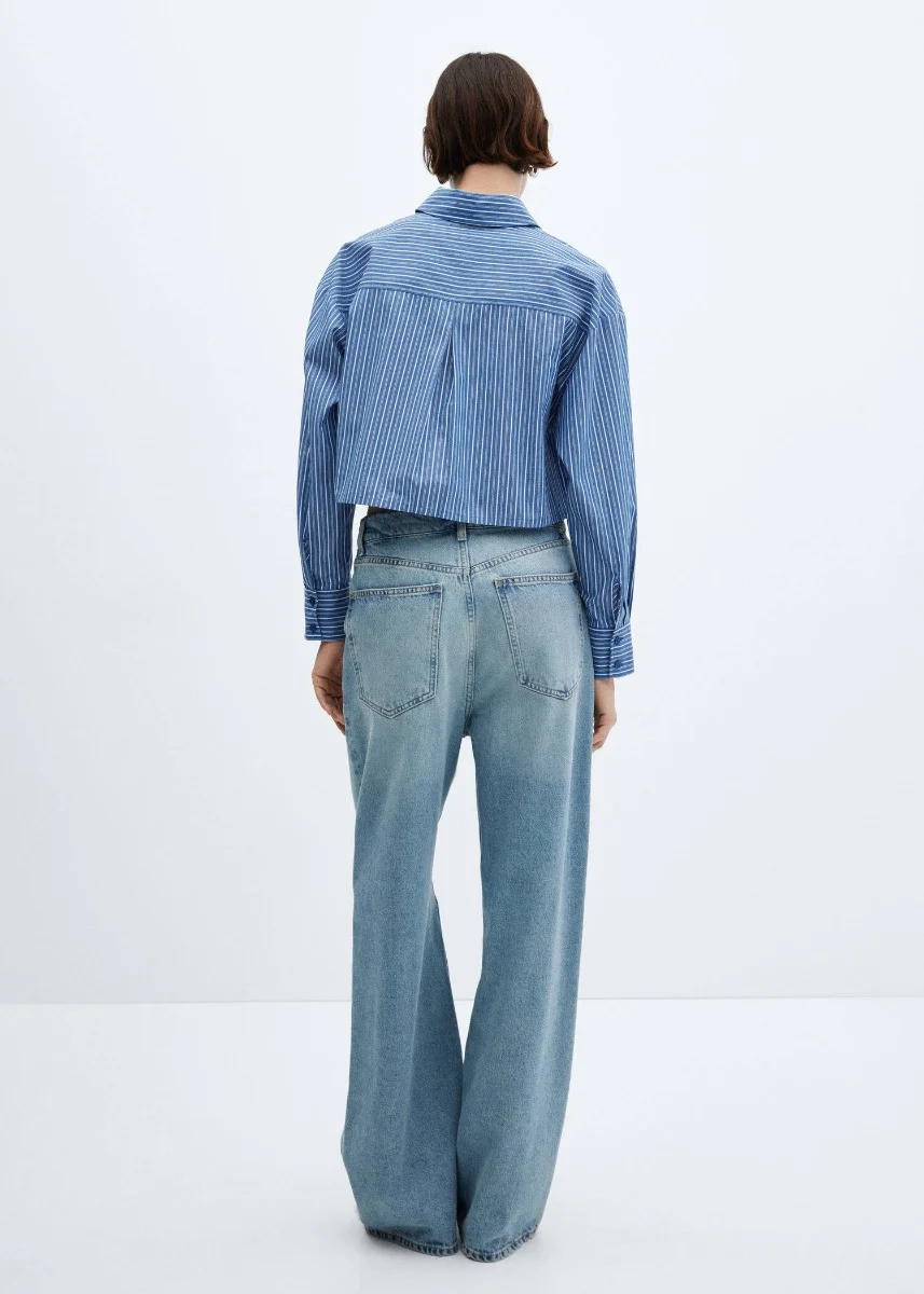 MANGO Áo Sơ Mi Nữ Popisr