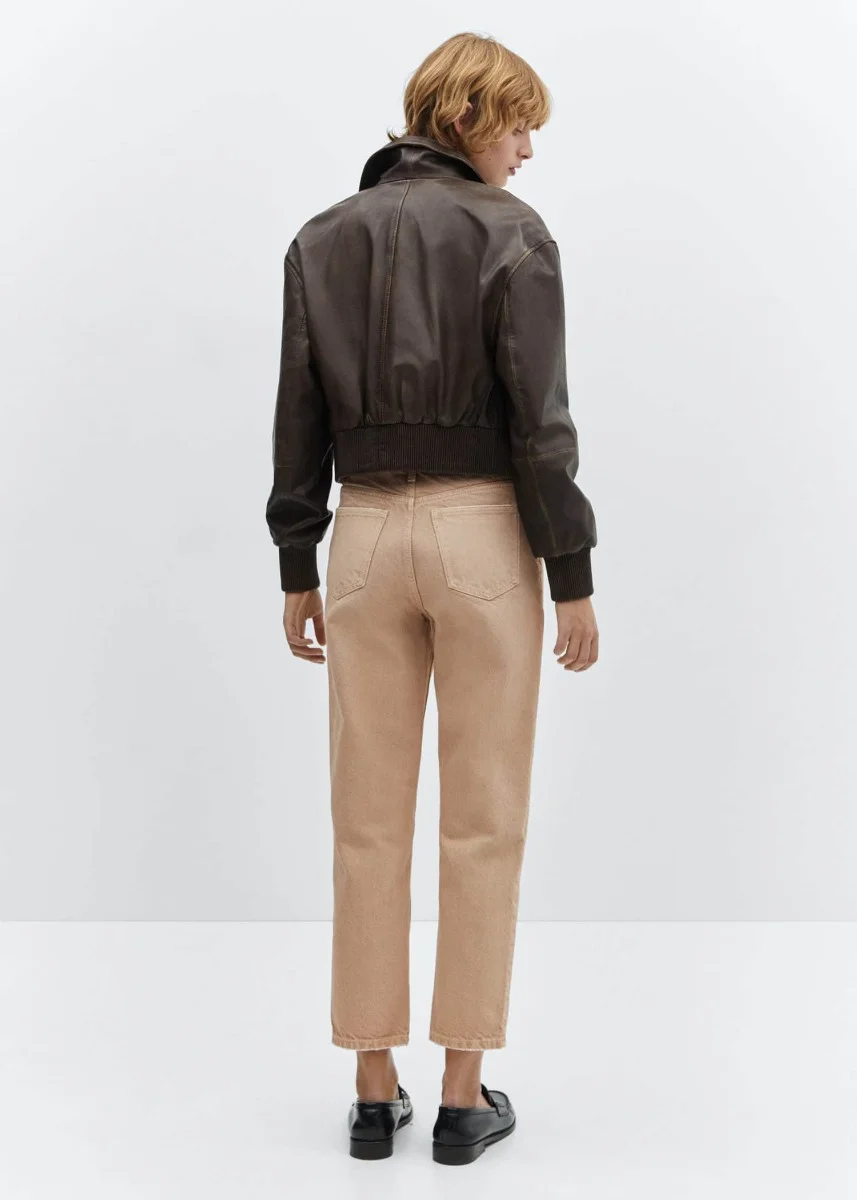 MANGO Quần Jeans Mom2000