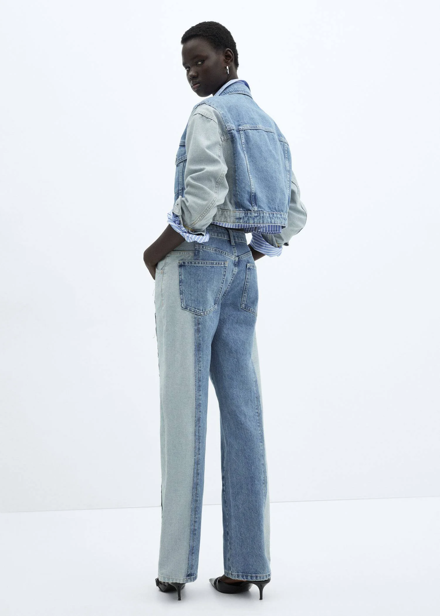MANGO Quần Jeans Nữ Olivia