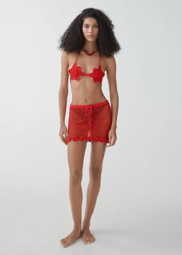 MANGO Chân Váy Nữ Rose