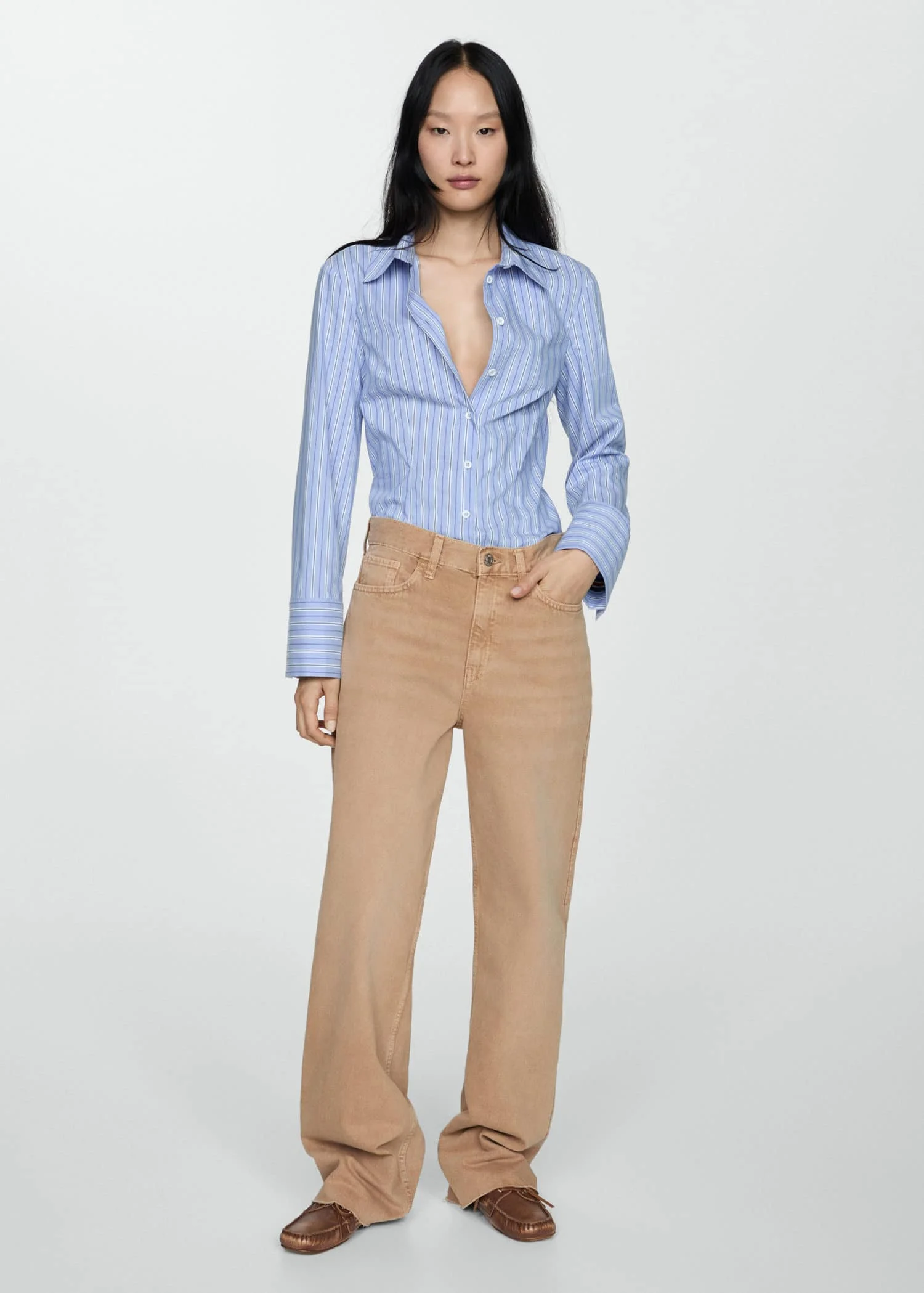 MANGO Quần Jeans Denver