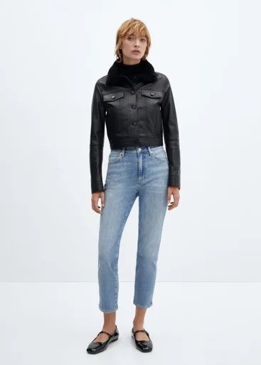 MANGO Quần Jeans Nữ Claudia