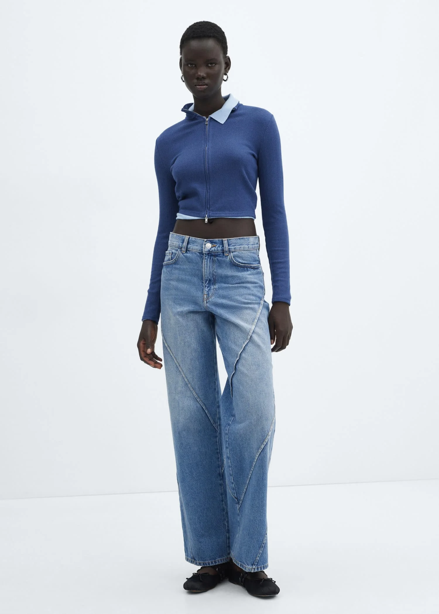 MANGO Quần Jeans Nữ Rossi