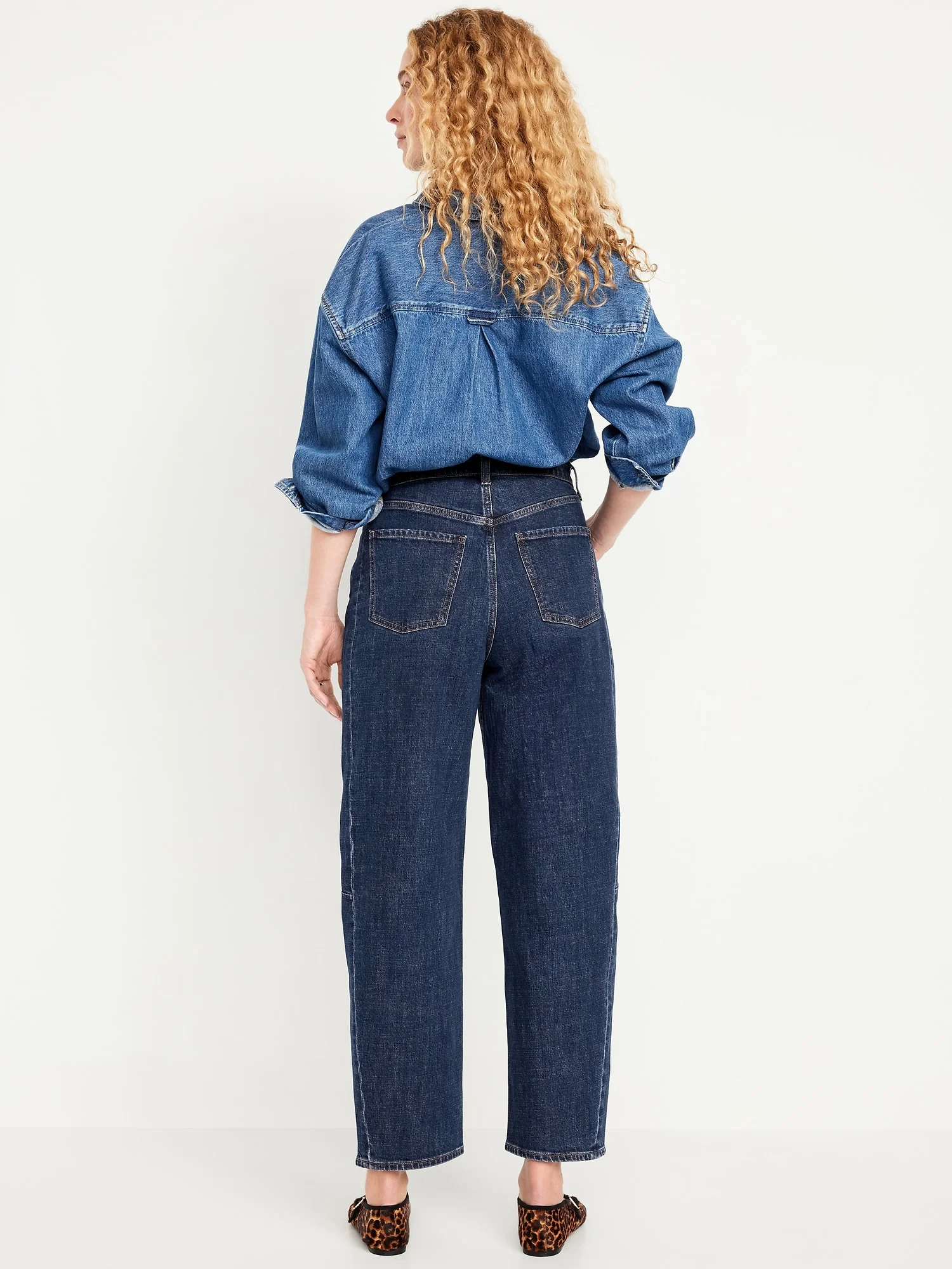 OLD NAVY Quần Jean Nữ - Barrel