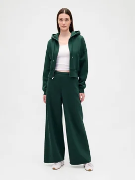 GAP Quần Dài Nỉ Nữ - Wide Leg