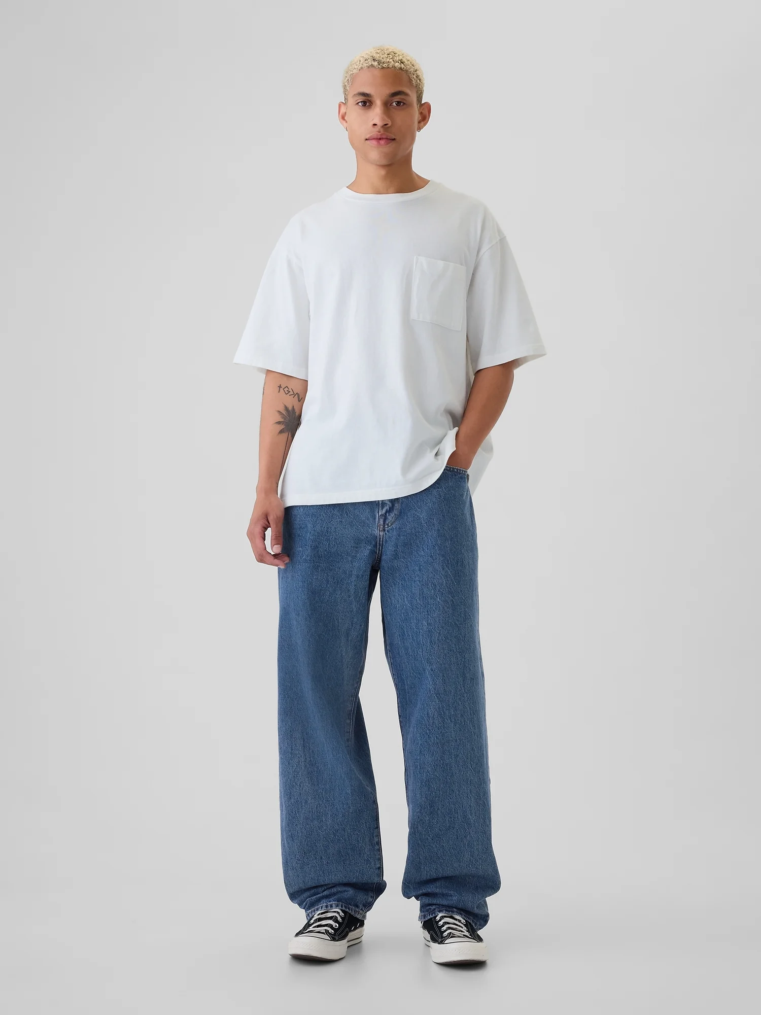 GAP Quần Jeans Nam - Baggy