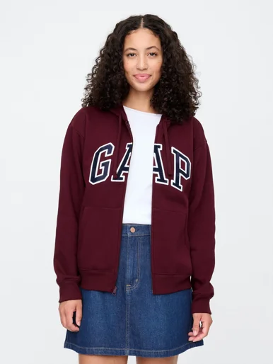 GAP Áo Khoác Nỉ Nữ - Relaxed