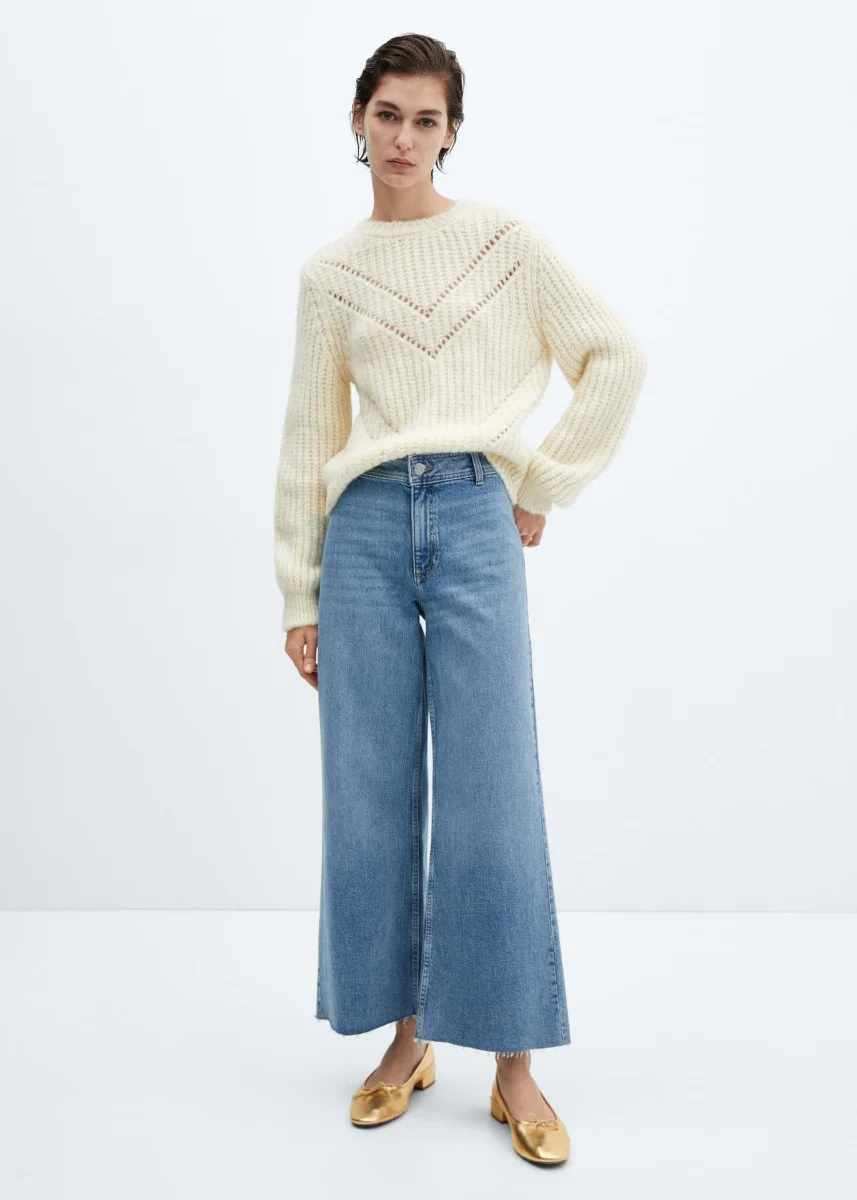 MANGO Quần Jeans Nữ Catherin