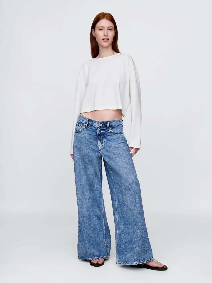 GAP Quần Jeans Nữ - Baggy