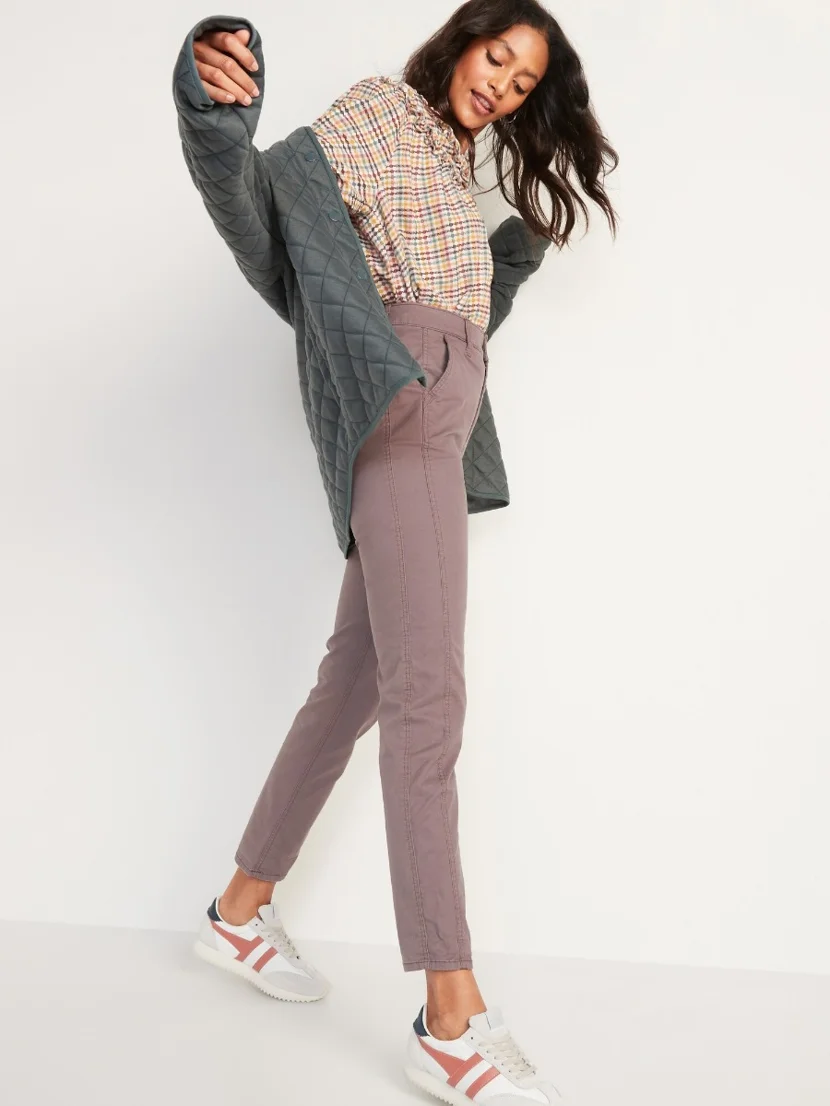 OLD NAVY Quần Dài Nữ Ống Đứng