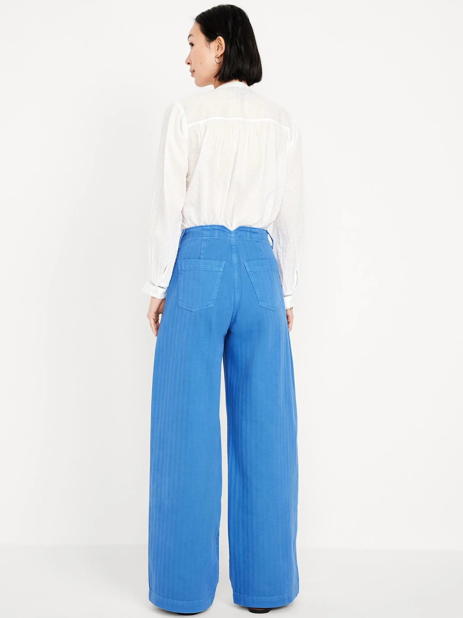 OLD NAVY Quần Jean Dài Nữ - Wide Leg