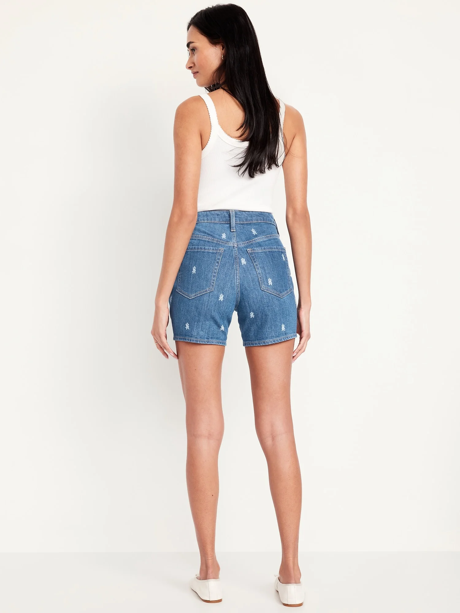 OLD NAVY Quần Jean Ngắn Nữ