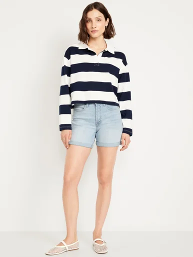 OLD NAVY Quần Jean Ngắn Nữ