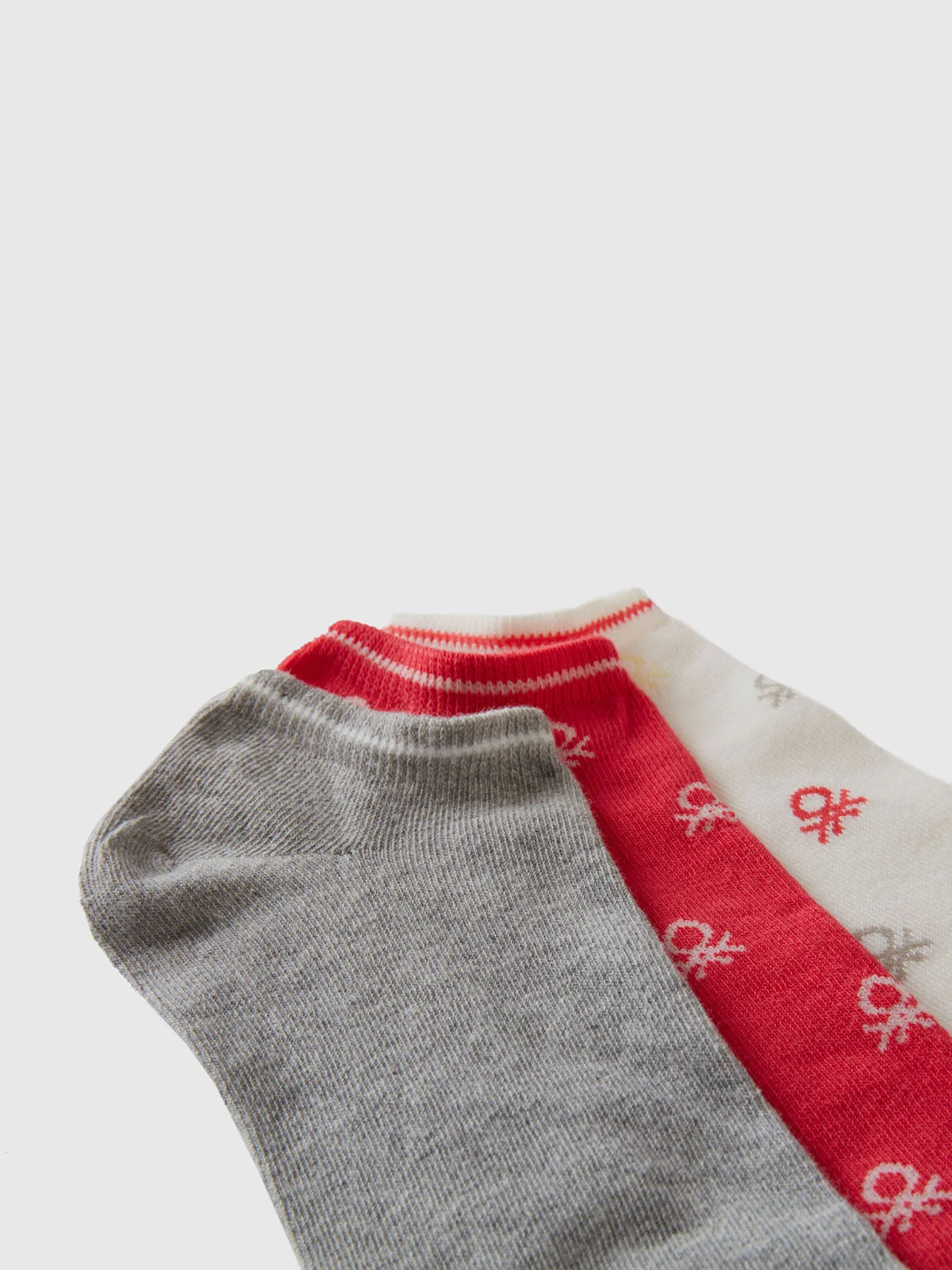 UNITED COLORS OF BENETTON Bộ 3 Đôi Vớ Nam Nữ